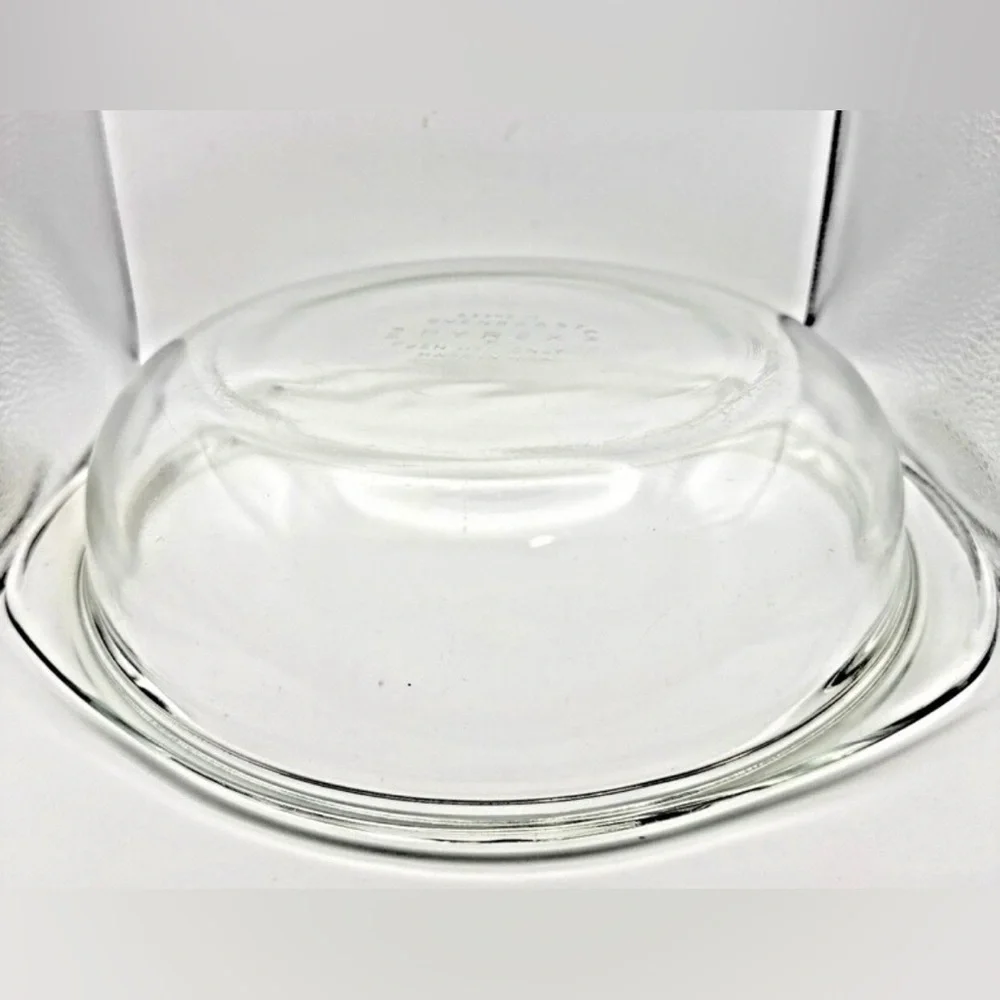 Vintage  Pyrex 687-C Oven Roaster USA Clear Kitchenware Cookware Bakeware